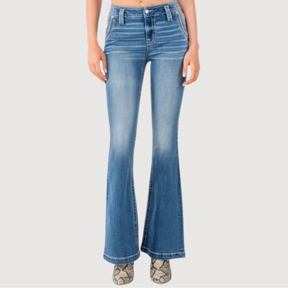 Miss Me Light Blue Flare Jeans